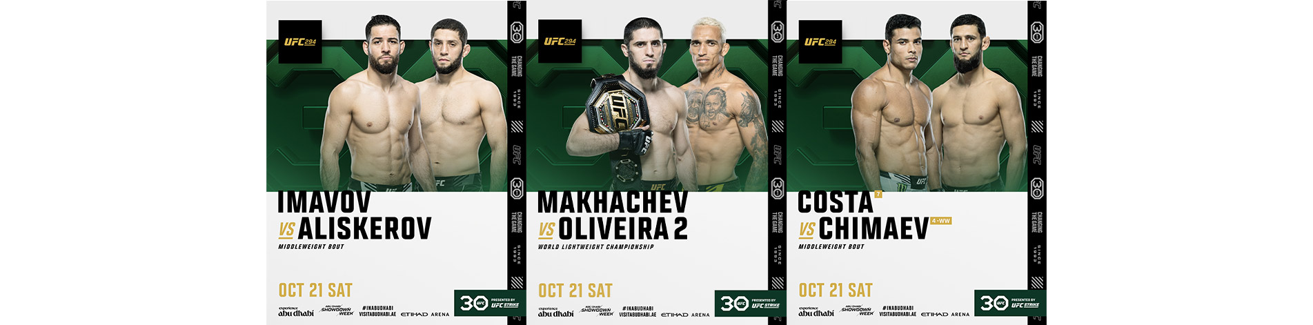 Abu Dhabi UFC 294 Packages 2023